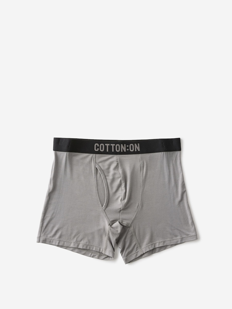 Cotton On Black Bamboo Trunks 3 Pack - Image 2 of 3 Cotton On Black Bamboo Trunks 3 Pack - Image 2 of 3