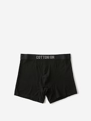 Cotton On Black Bamboo Trunks 3 Pack - Image 3 of 3