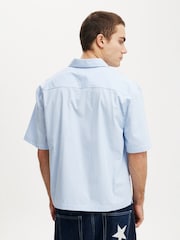 Cotton On Blue Alex Short Sleeve Shirt - Image 2 of 4