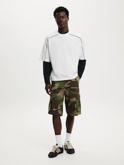 Cotton On White/Black Cropped Fit T-Shirt - Image 3 of 4