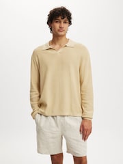 Cotton On Nude Linen Easy Shorts - Image 4 of 6