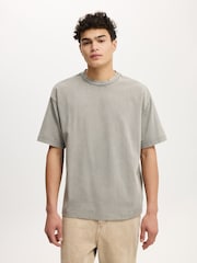 綠色 - Cotton On Box Fit T-Shirt - 圖片 1/4