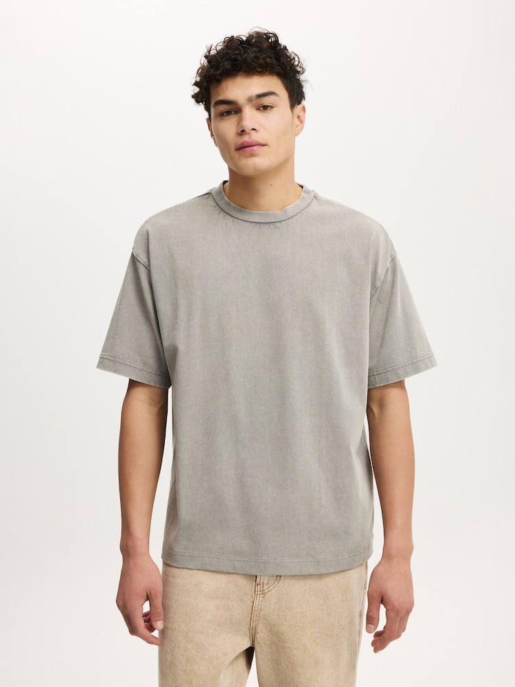 綠色 - Cotton On Box Fit T-Shirt - 圖片 1/4