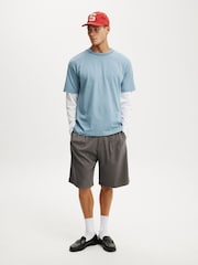 藍色 - Cotton On Box Fit T-Shirt - 圖片 3/5