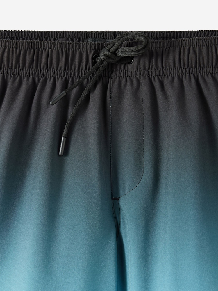Cotton On Blue Stretch Swim Shorts - Image 8 of 8