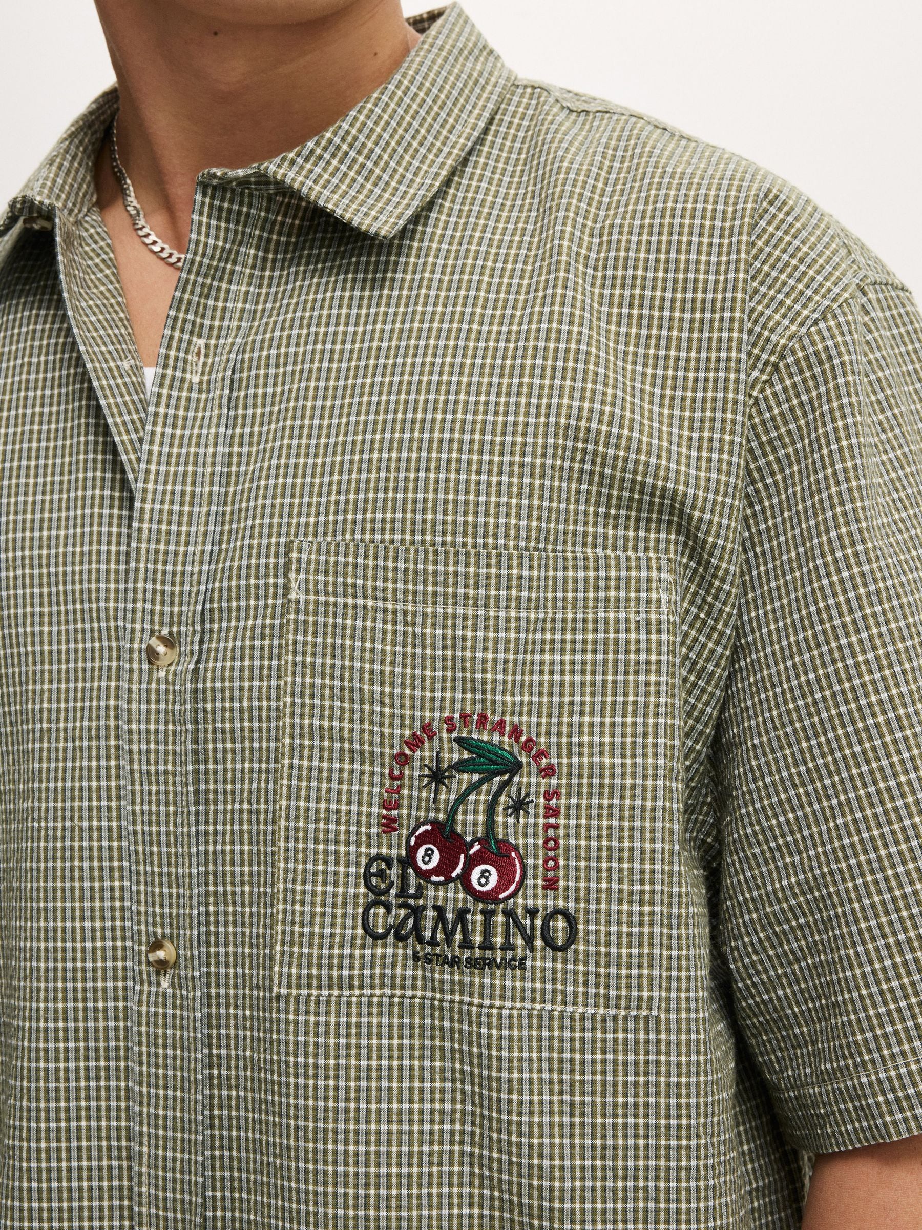 Buy Cotton On Green Darcy Short Sleeve Shirt from Next USA