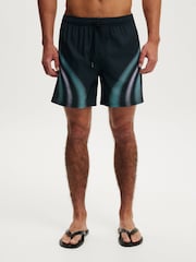 Cotton On Black Stretch Swim Shorts - Image 1 of 7