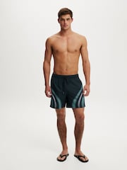 Cotton On Black Stretch Swim Shorts - Image 3 of 7