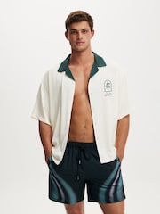 Cotton On Black Stretch Swim Shorts - Image 5 of 7