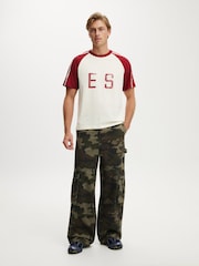 Cotton On Cream Everyday Fit Graphic T-Shirt - Image 3 of 4