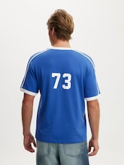 Cotton On Royal Blue/Italia 73 Everyday Fit Graphic T-Shirt - Image 2 of 4