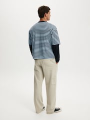 裸色 - Cotton On Baggy Worker Trousers - 圖片 4/9