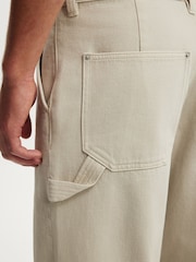 裸色 - Cotton On Baggy Worker Trousers - 圖片 5/9