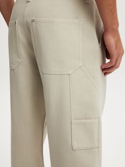 裸色 - Cotton On Baggy Worker Trousers - 圖片 6/9