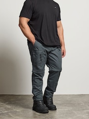 BadRhino Big & Tall Grey 2 in 1 Trekking Trousers - Image 1 of 4