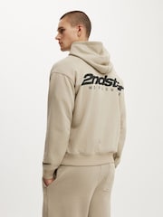 Cotton On Grey Box Fit Graphic Hoodie - Image 2 of 5