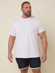 BadRhino Big & Tall Black Ultra Stretch Denim Shorts - Image 1 of 6