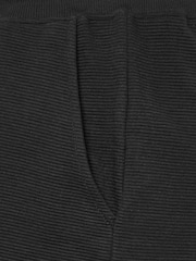 BadRhino Big & Tall Black Ribbed Shorts - Image 7 of 7