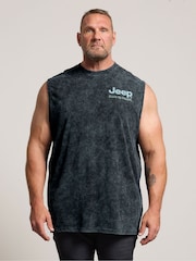 Chaleco BadRhino Big & Tall Longline Jeep Born To Rome Muscle Vest - Imagen 1 de 7