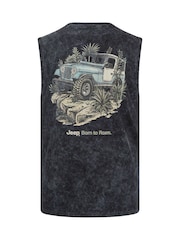 Chaleco BadRhino Big & Tall Longline Jeep Born To Rome Muscle Vest - Imagen 7 de 7