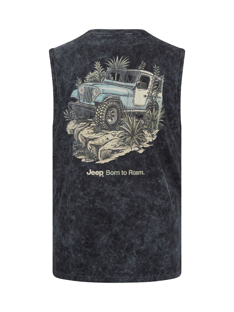 Chaleco BadRhino Big & Tall Longline Jeep Born To Rome Muscle Vest - Imagen 7 de 7 Chaleco BadRhino Big & Tall Longline Jeep Born To Rome Muscle Vest - Imagen 7 de 7