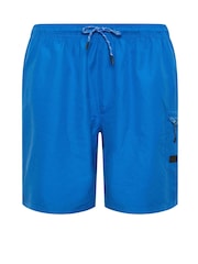 BadRhino Big & Tall Blue Cargo Swim Shorts - Image 5 of 6