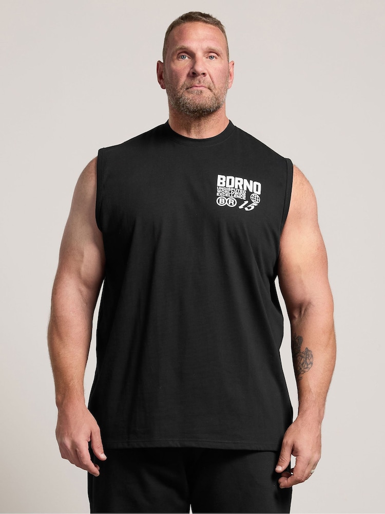 BadRhino Big & Tall Black Vest - Image 1 of 2