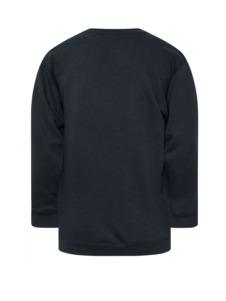 BadRhino Big & Tall Blue IronRhino Rest Day Sweatshirt - Image 6 of 6