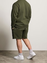 BadRhino Big & Tall Green IronRhino Logo Shorts - Image 3 of 6