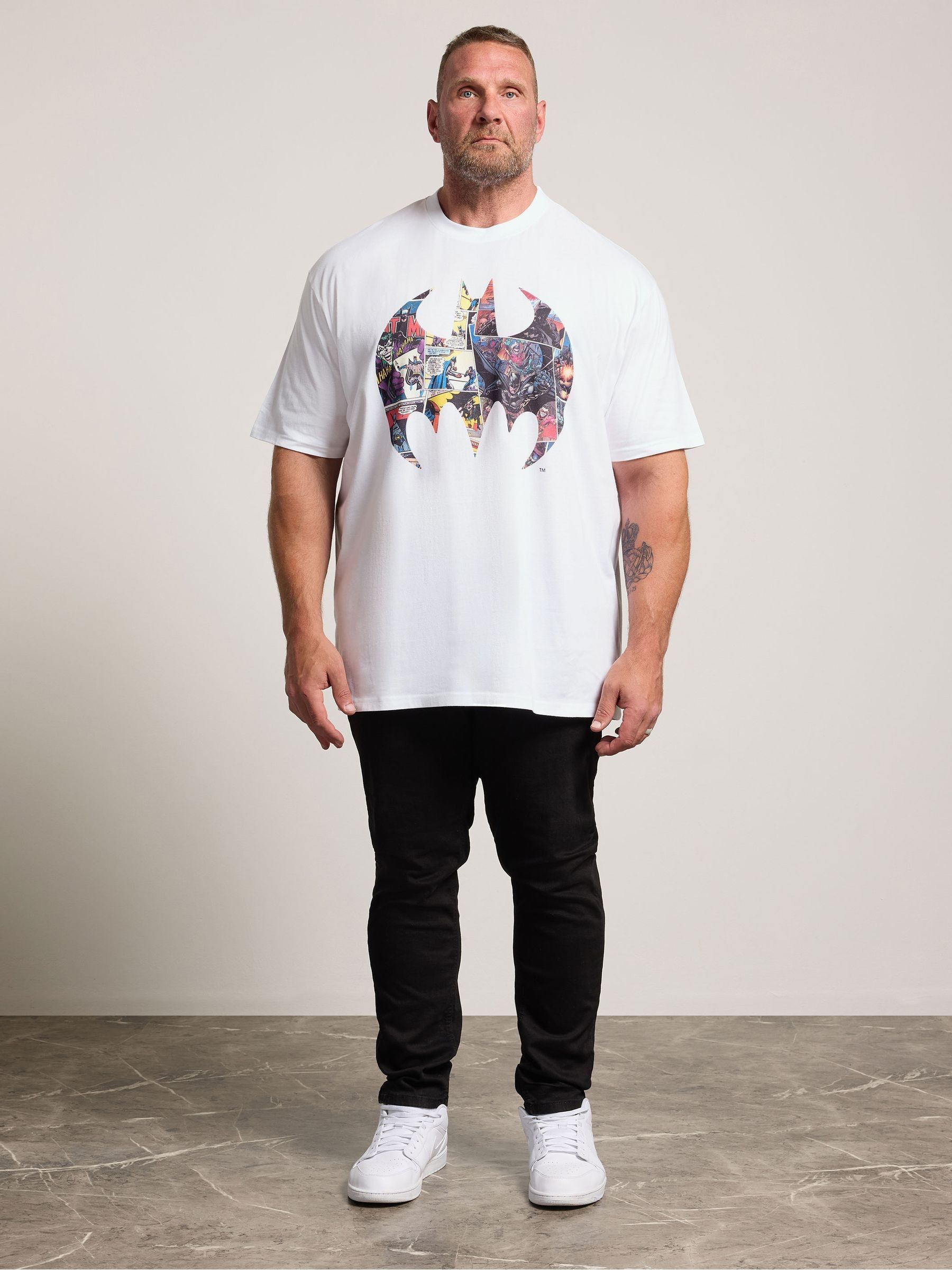トップス x Batman Size M Comprar BadRhino Big & Tall Longline