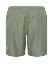 BadRhino Big & Tall Green Cargo Swim Shorts - Image 6 of 6