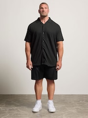 Negro - BadRhino Big & Tall Lightweight Cotton Jersey Shorts - Imagen 2 de 6