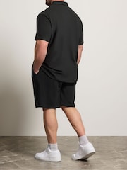 Negro - BadRhino Big & Tall Lightweight Cotton Jersey Shorts - Imagen 3 de 6
