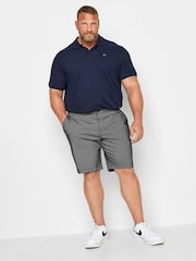 أزرق داكن أزرق - شورت تشينو من BadRhino Big & Tall - Image 2 of 2