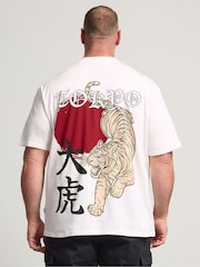 BadRhino Big & Tall Футболка Tokyo Tiger - Image 3 of 6