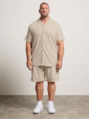Natural - BadRhino Big & Tall Lightweight Cotton Jersey Shorts - Imagen 3 de 6