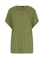 Evans Green Textured Front Top - Image 5 of 5