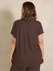 Braun - Evans Polo Top - Bild 3 von 5