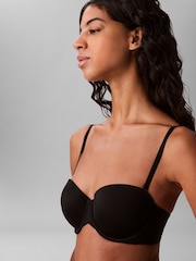 Calvin Klein Black Strapless Demi Bra - Perfectly Fit - Image 4 of 6