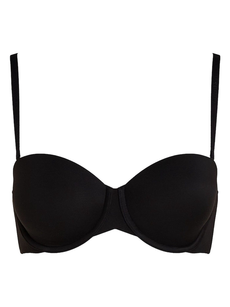 Calvin Klein Black Strapless Demi Bra - Perfectly Fit - Image 6 of 6 Calvin Klein Black Strapless Demi Bra - Perfectly Fit - Image 6 of 6