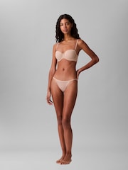 Calvin Klein Natural Strapless Demi Bra - Perfectly Fit - Image 3 of 6