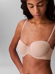 Calvin Klein Natural Strapless Demi Bra - Perfectly Fit - Image 4 of 6