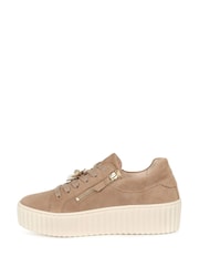 Gabor Natural Dotcom Flatform Trainers - Image 2 of 5