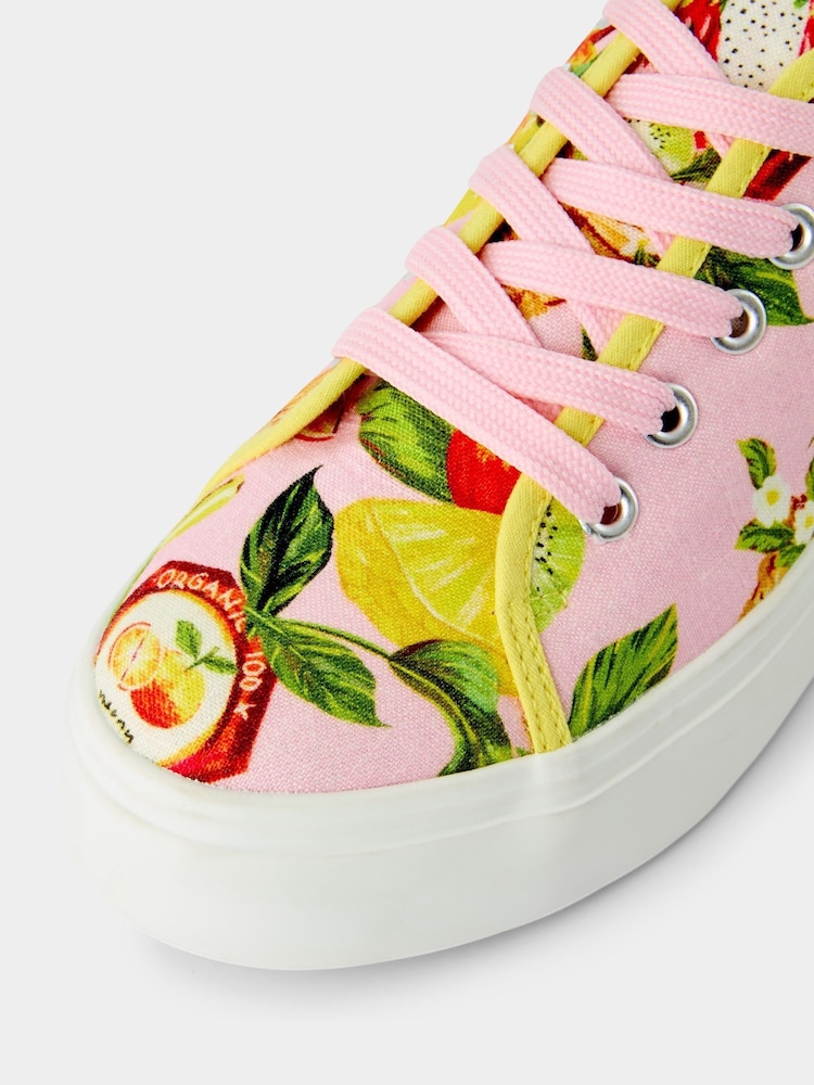 Joe Browns Yellow A Day in Capri Platform Pumps - Image 4 of 4