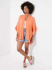 Joe Browns Orange Simple But Stylish Cover Up - Image 5 of 6