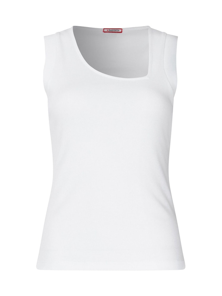 Joe Browns White Connie Asymmetric Neck Vest - Image 5 of 5