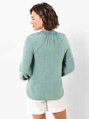 Joe Browns Blue All In The Details Embroidered Top - Image 2 of 5