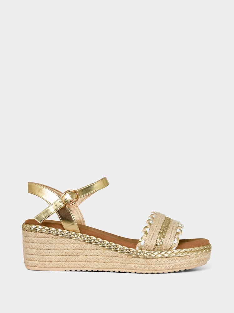 Joe Browns Desert Sun Shimmer Sandals - Image 2 of 5