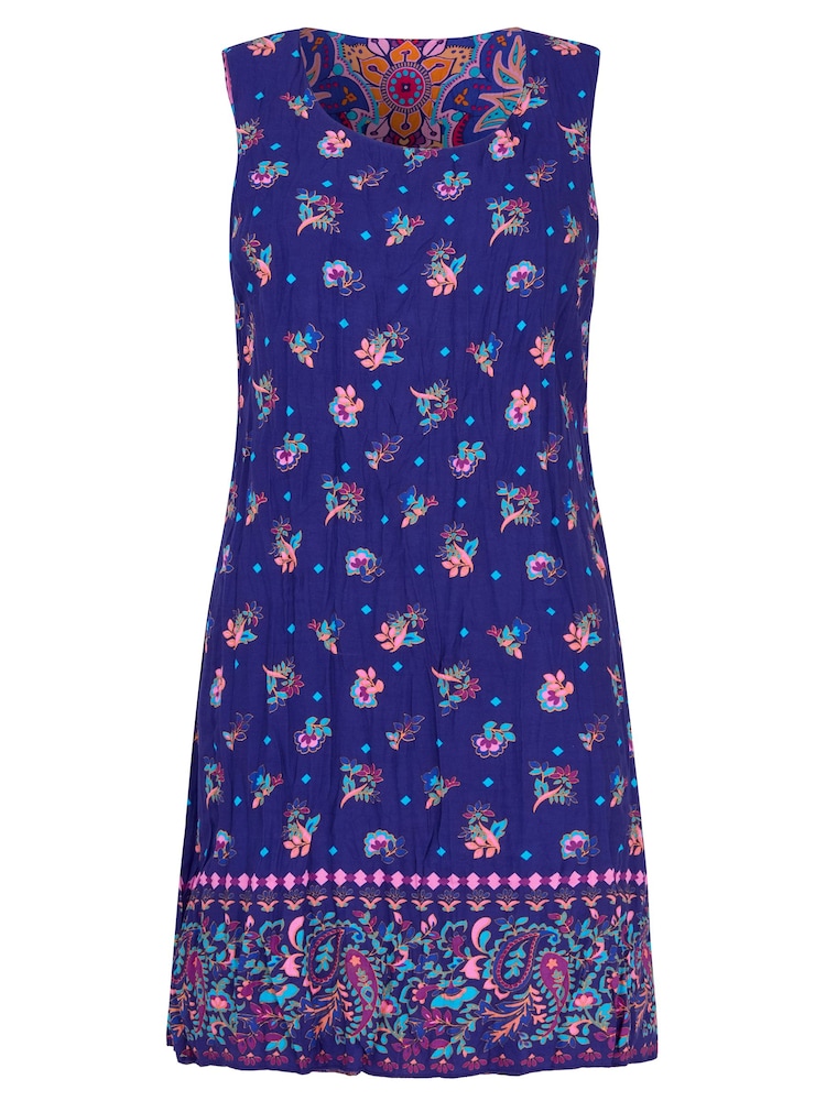 Joe Browns Blue Statement Reversible Tunic Top - Image 6 of 6