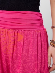 Joe Browns Pink Summer Brights Beach Trousers - Image 3 of 6